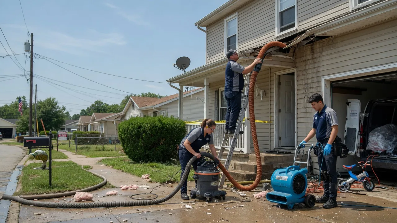 Water Damage Restoration in Oaks, OK near me